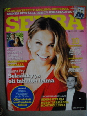 Seura lehti Nro 36/2015 (23.1)