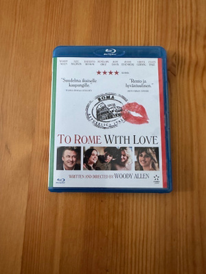 To Rome with love  blu-ray