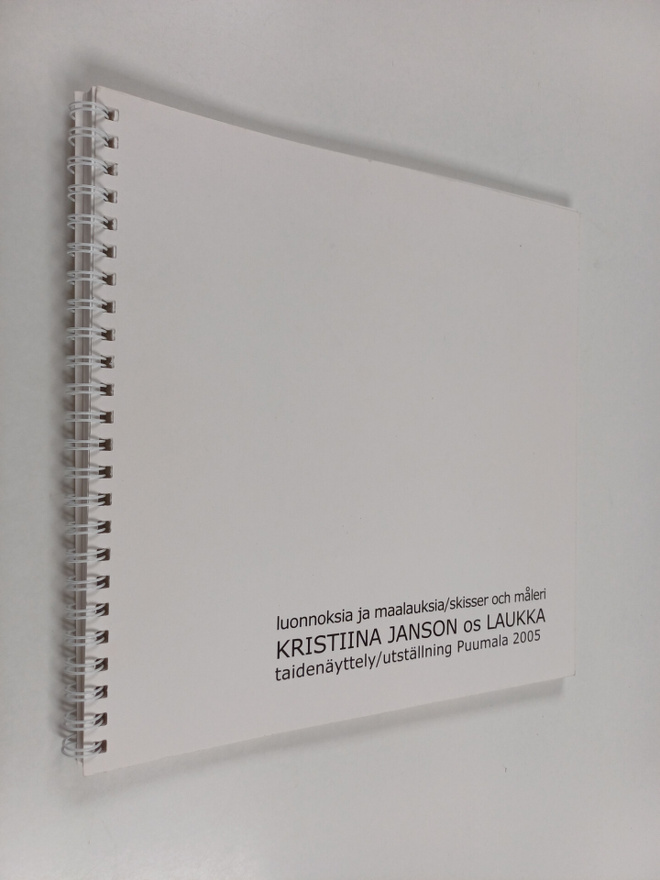 Luonnoksia ja maalauksia = sskisser och måleri : Kristiin...