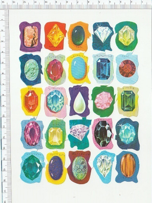 *  timantit, pikku-arkki, 15x11cm *