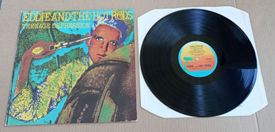 EDDIE AND THE HOT RODS TEENAGE DEPRESSION LP + JULISTE