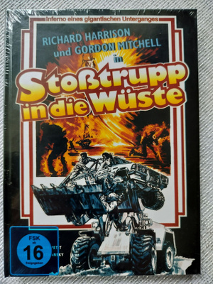Shock troop in the desert (limited,mediabook) blu-ray+dvd