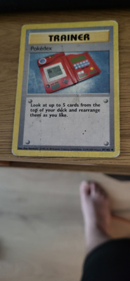 Pokédex #87 Base Set 1 (BS1) card