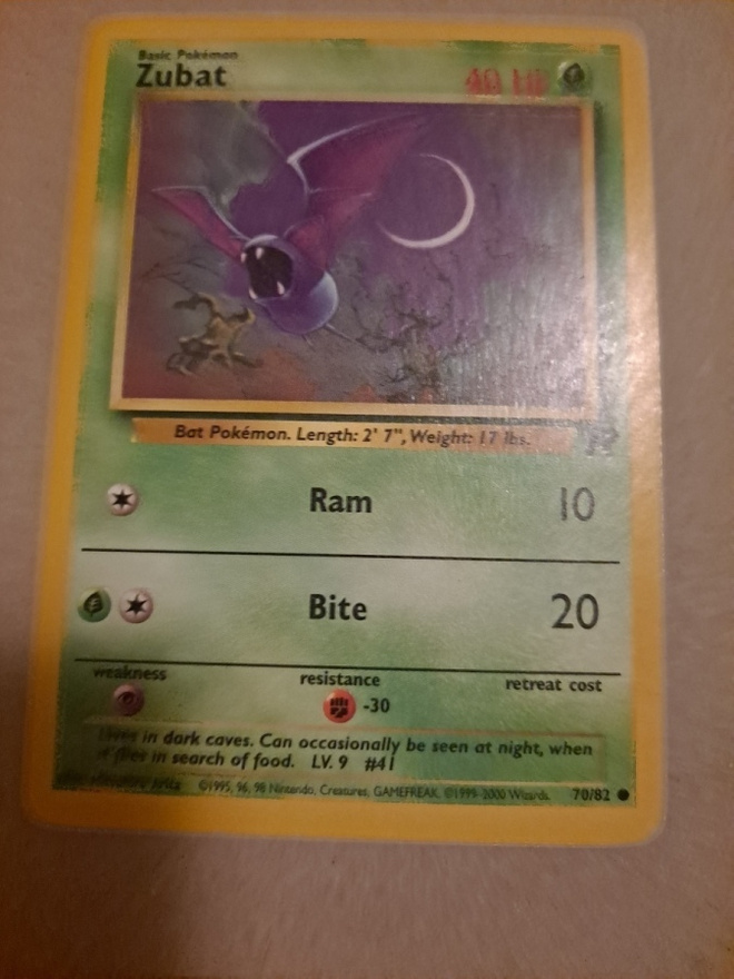 Zubat 70/82 - Common - Team Rocket