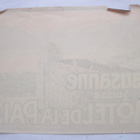 MatkalaukkuMerkki Tarra Hotel Lausanne de la Paix 1950-l - pikkukuva 2