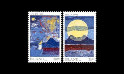 Islanti 774-5 ** Joulu (1992)