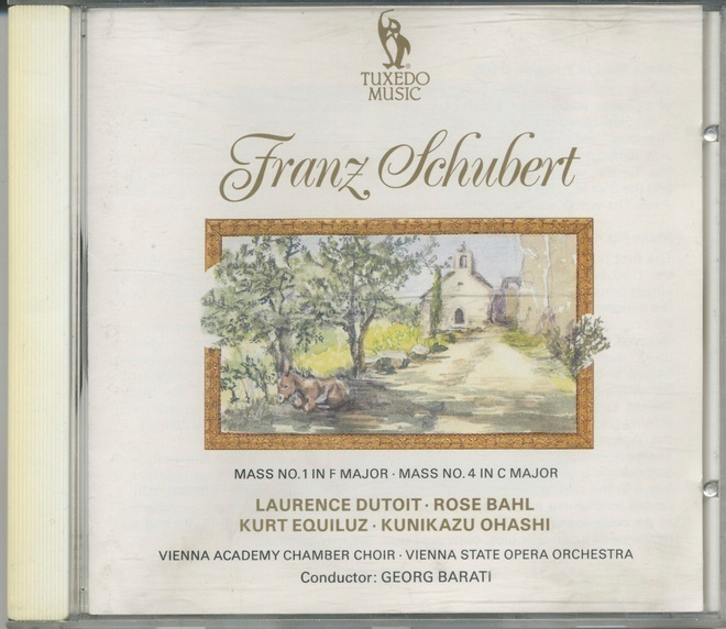 SCHUBERT • BARATI: F-duuri ja C-duuri-messut – RI CD 1990