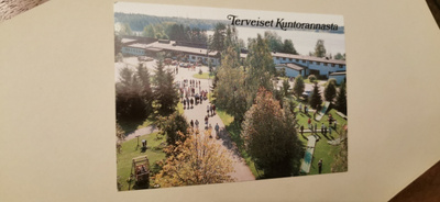 Lomakeskus Kuntoranta, Varkaus, kulkenut postikortti