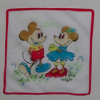 Retro lasten nenäliina - Mikki ja Minni 1 kpl - pikkukuva 1