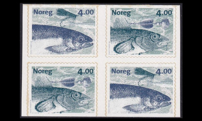 Norja 1301-2vb ** Kalastus neliö (1999)