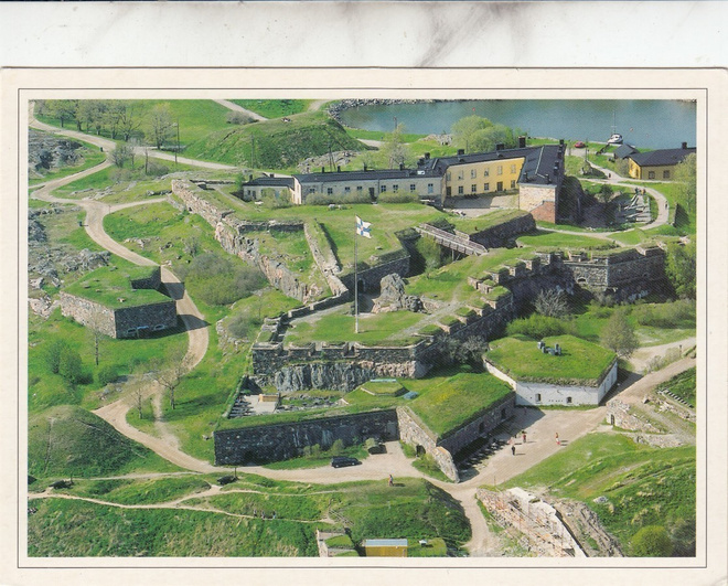 Helsinki, Suomenlinna ilmakuvakortti   p322