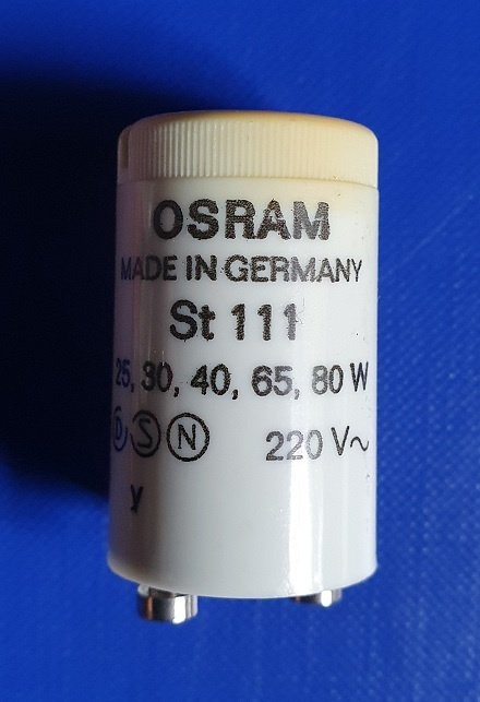OSRAM loisteputken / loistelampun sytytin käyttämätön