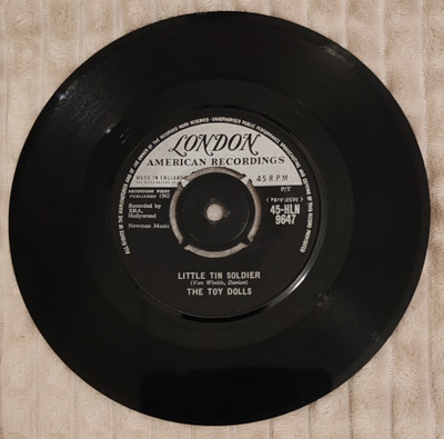 The Toy Dolls Little Tin Soldier 7"Single