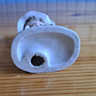 Poika ja koira, keramiikka figuuri vintage - pikkukuva 3
