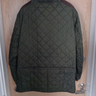 Barbour miesten tikkitakki vihreä/mokka XL - pikkukuva 2
