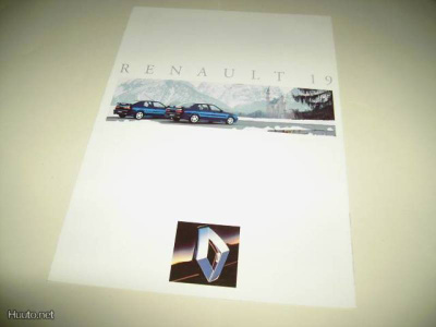 Myyntiesite Renault 19 - 5/1992