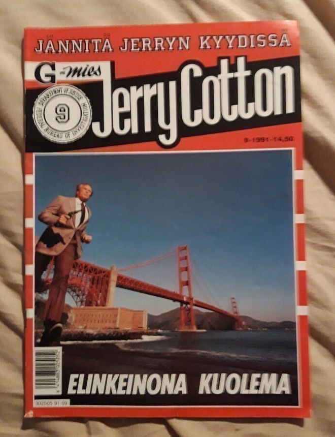 Jerry Cotton 9/1991: Elinkeinona kuolema