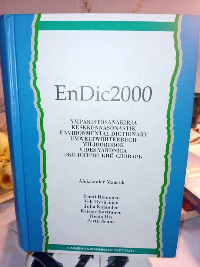 ENDIC2000 Ympäristösanakirja ( SIS POSTIKULU  )