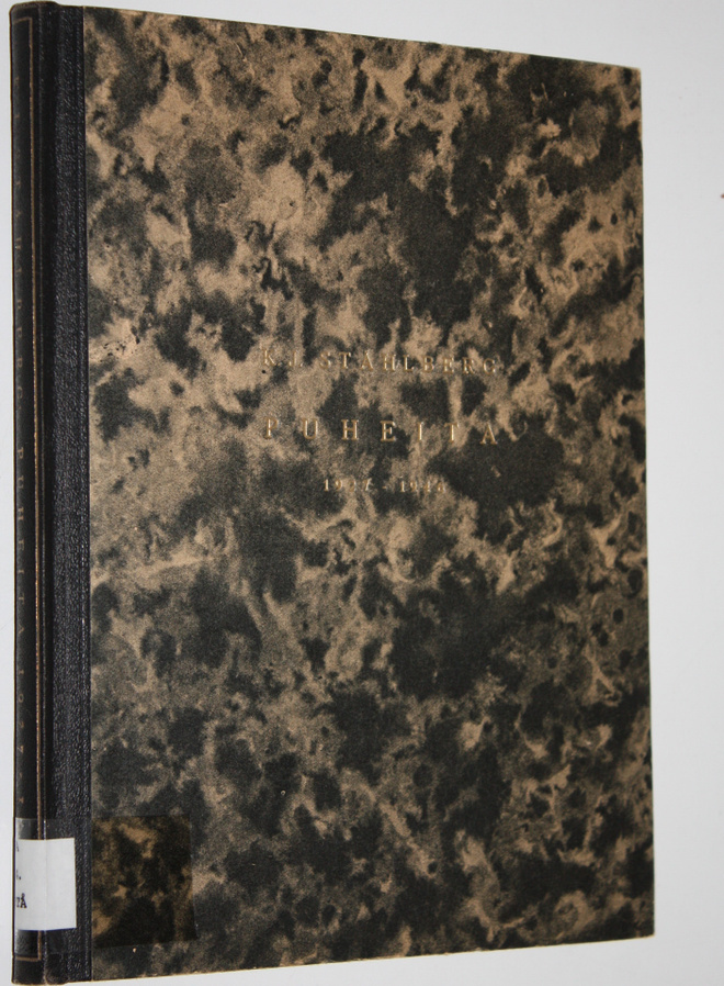 K. J. Ståhlberg : Puheita 1927-1946