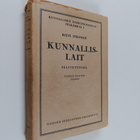 Rieti Itkonen : Kunnallislait selitettyinä - pikkukuva 1