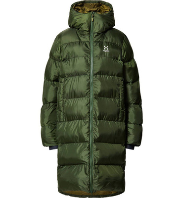Haglöfs takki Long Mimic Parka W, tummanvihreä, koko L