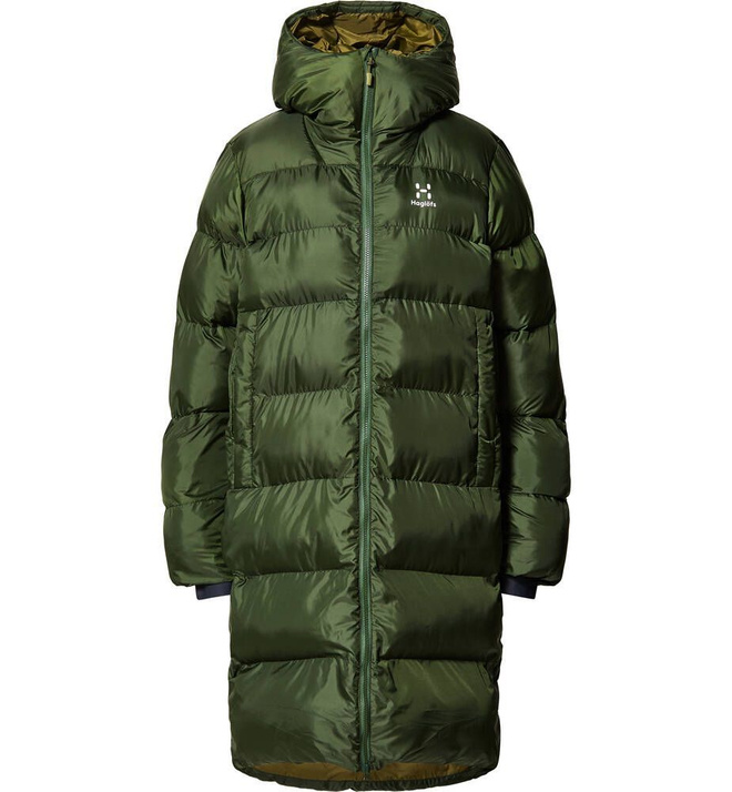Haglöfs takki Long Mimic Parka W, tummanvihreä, koko L