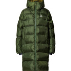 Haglöfs takki Long Mimic Parka W, tummanvihreä, koko L - pikkukuva 1