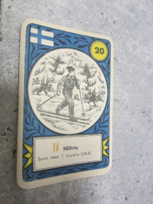KERÄILYKORTTI BERLIININ OLYMPIALAISTA 1936
