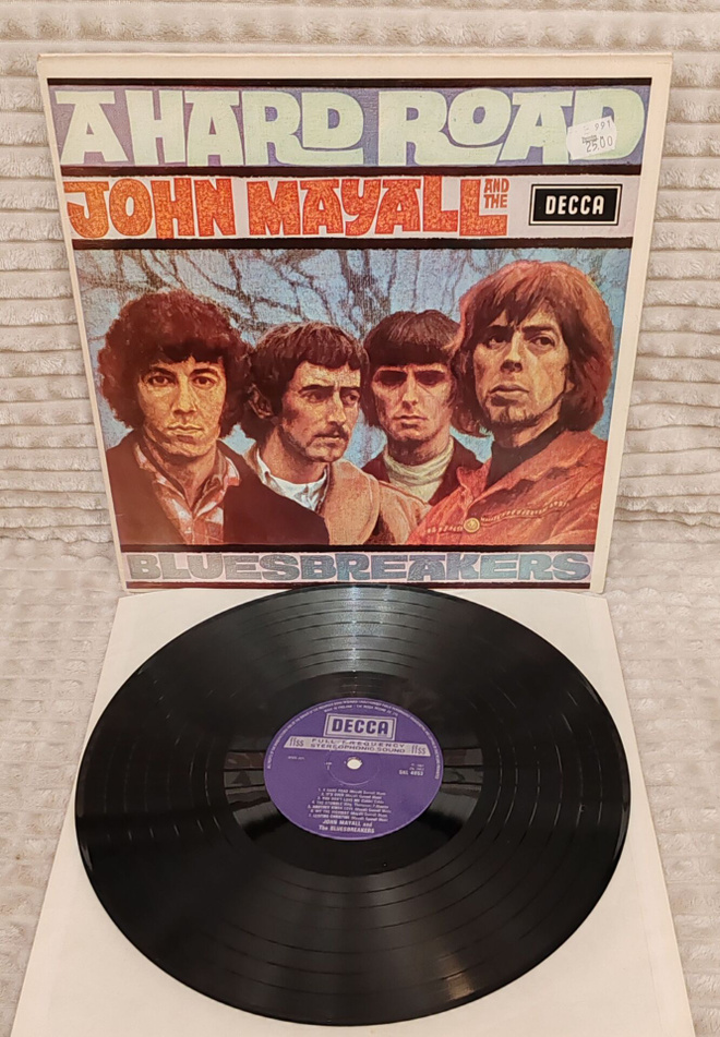 John Mayall And The Bluesbreakers A Hard Road lp