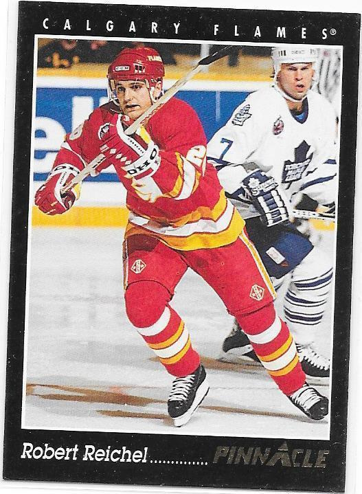 1993-94 Pinnacle #35 Robert Reichel Calgary Flames