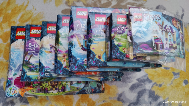 Täydellinen Lego Elves kokoelma