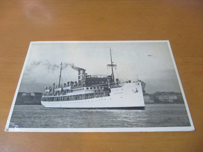S/s Wellamo - 1955 Tanskasta Suomeen