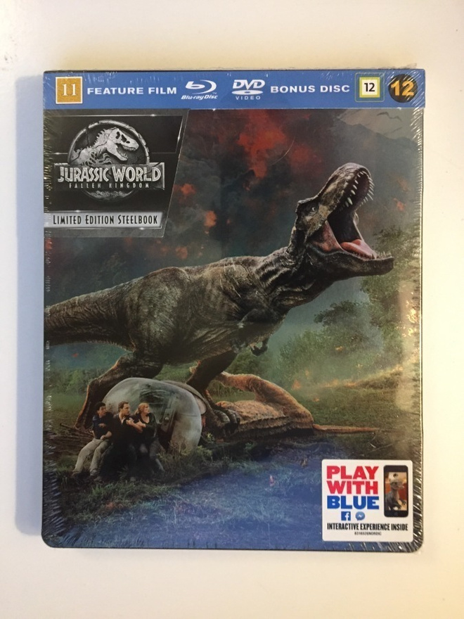 Jurassic World - Fallen Kingdom - Steelbook (Blu-ray) UUSI