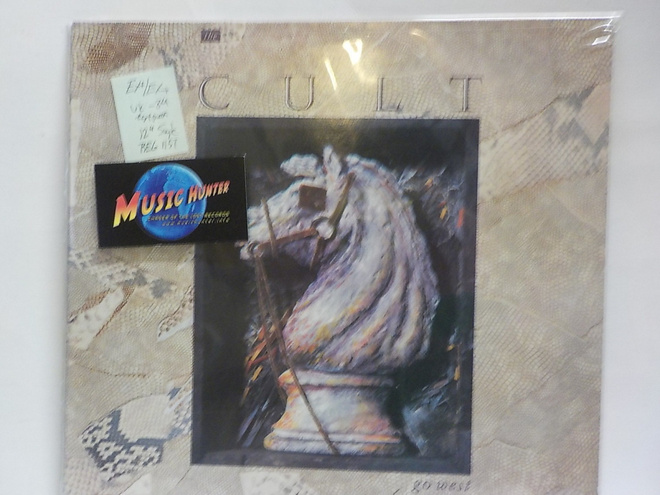 THE CULT - GO WEST (CRAZY SPINNING CIRCLES ) EX+/EX+  12"