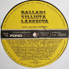 V/A ~ Balladi Villistä Lännestä ~ LP Suomi hitit 1948-1952 - pikkukuva 3