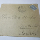 1914 Kiehimä venäläisleima kuorella Mäntsälään - pikkukuva 1