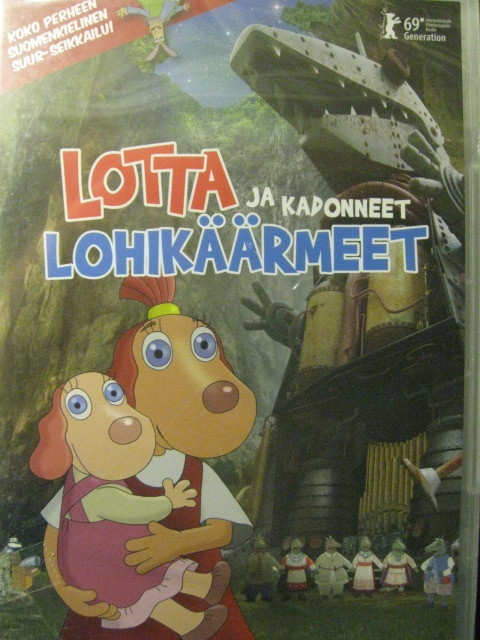 LOTTA JA KADONNEET LOHIKÄÄRMEET DVD