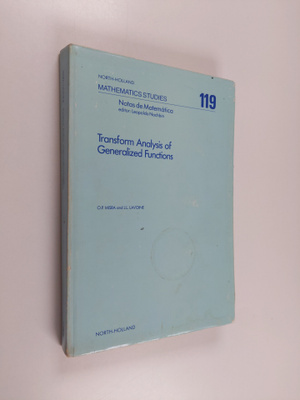 O. P. Misra : Transform analysis of generalized functions
