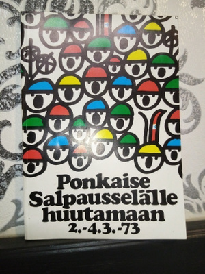 Käsiohjelma :  Salpausselkä 1973 ( SIS POSTIKULU)