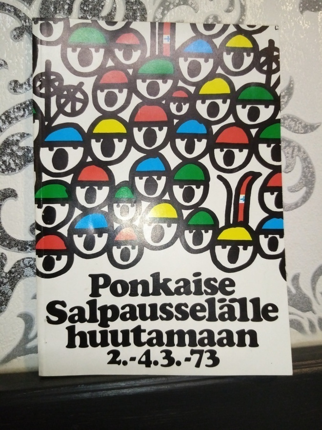 Käsiohjelma :  Salpausselkä 1973 ( SIS POSTIKULU)