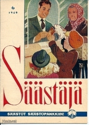 Säästäjä nro 6 / 1949 – (Säästöpankki) lehti