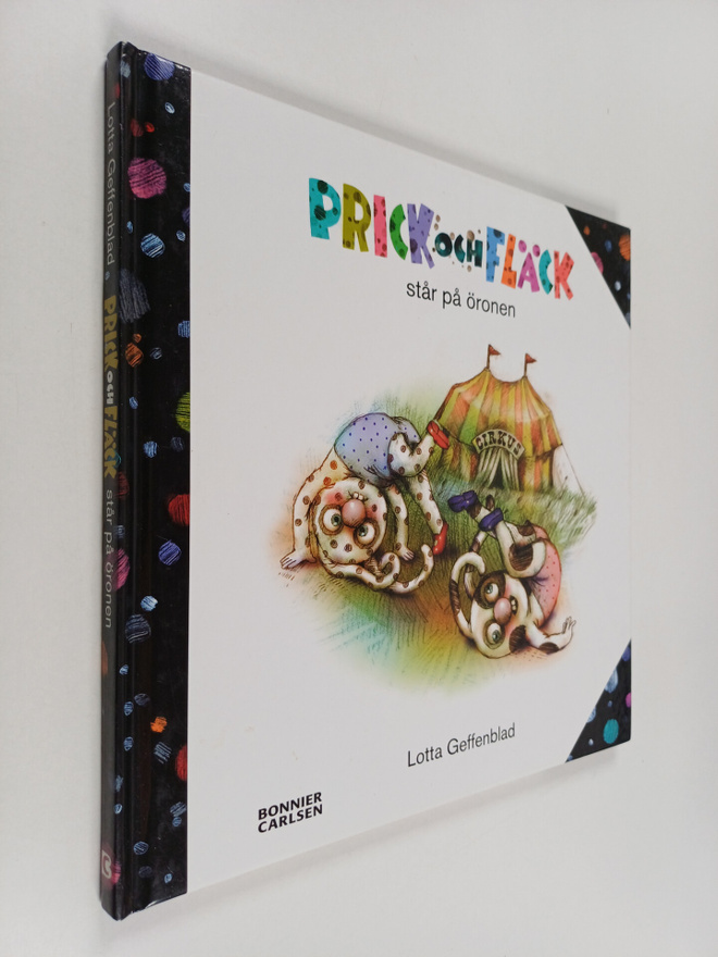 Lotta Geffenblad : Prick och Fläck står på öronen