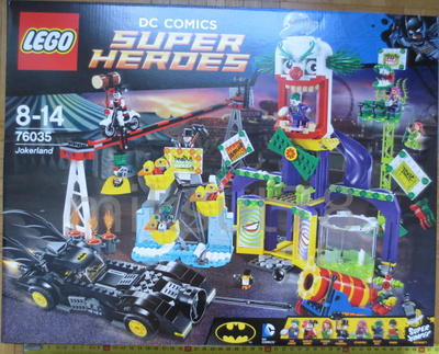 LEGO 76035 Jokerimaa 8figua 1037pcs *UUSI