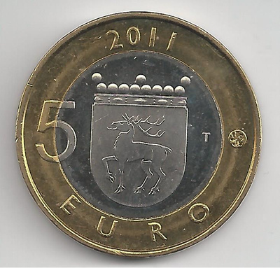 2011 5 € Ahvenanmaa maakuntaraha
