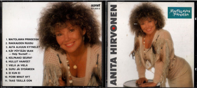 Anita Hirvonen Maitolavan prinsessa cd