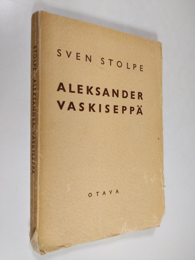Sven Stolpe : Aleksander, vaskiseppä : Oxford-kirja