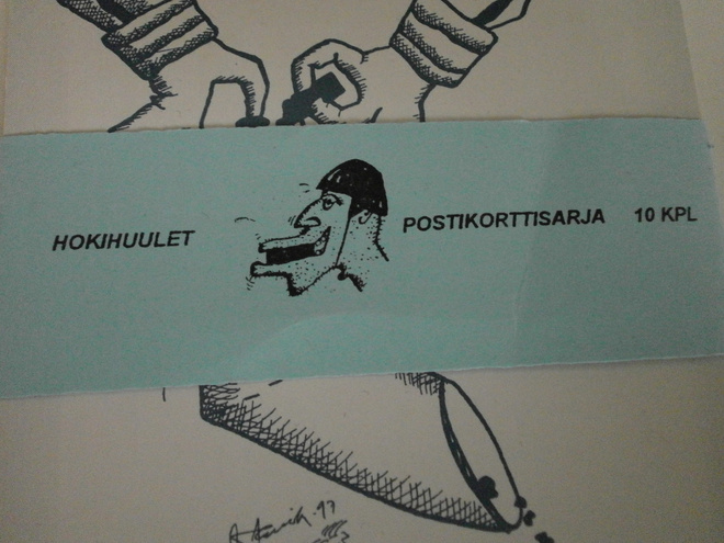 Jääkiekko kortit (Hokihuulet / 10 kpl)