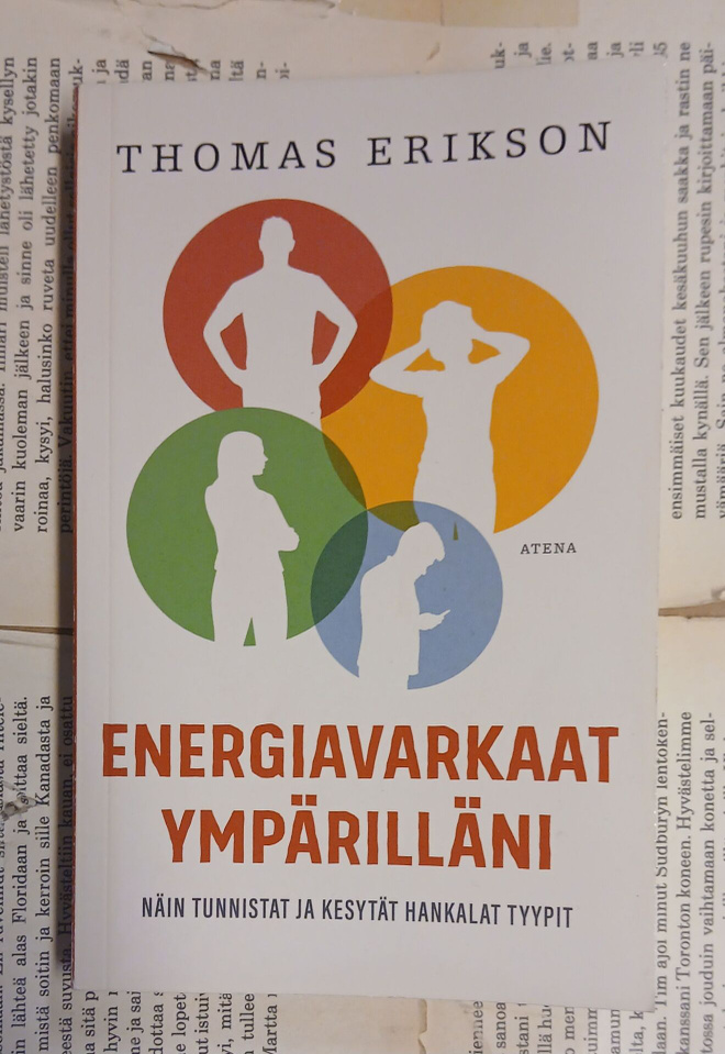 Thomas Erikson - Energiavarkaat ympärilläni (pokkari)