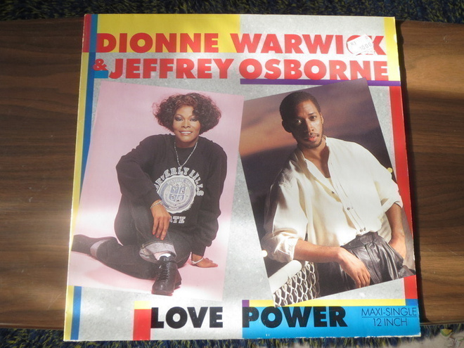 Dionne Warwick & Jeffrey Osborne: Love Power maxisingle viny