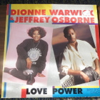 Dionne Warwick & Jeffrey Osborne: Love Power maxisingle viny - pikkukuva 1